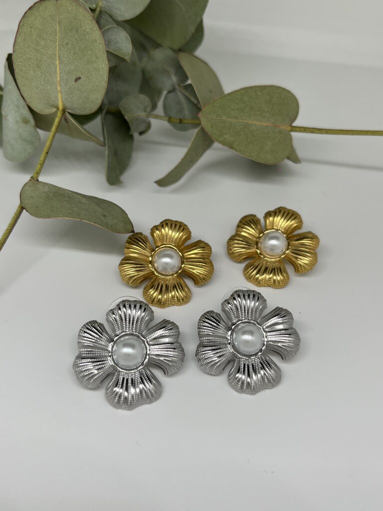 Big Flower Earrings
