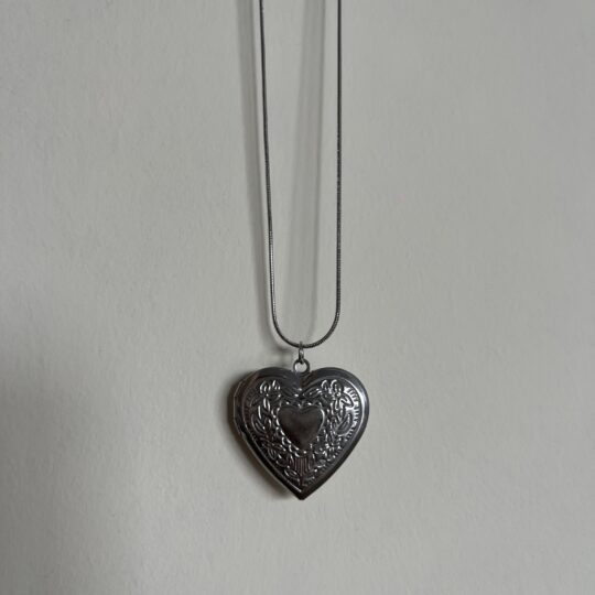 Heart Locket (Extra Heart) Necklace