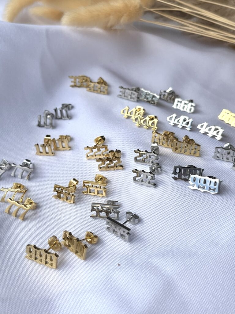 Angel Number Earrings