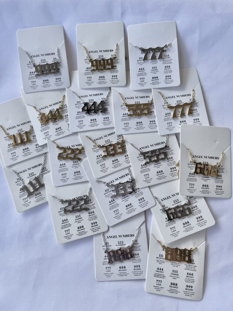 Angel Number Necklace