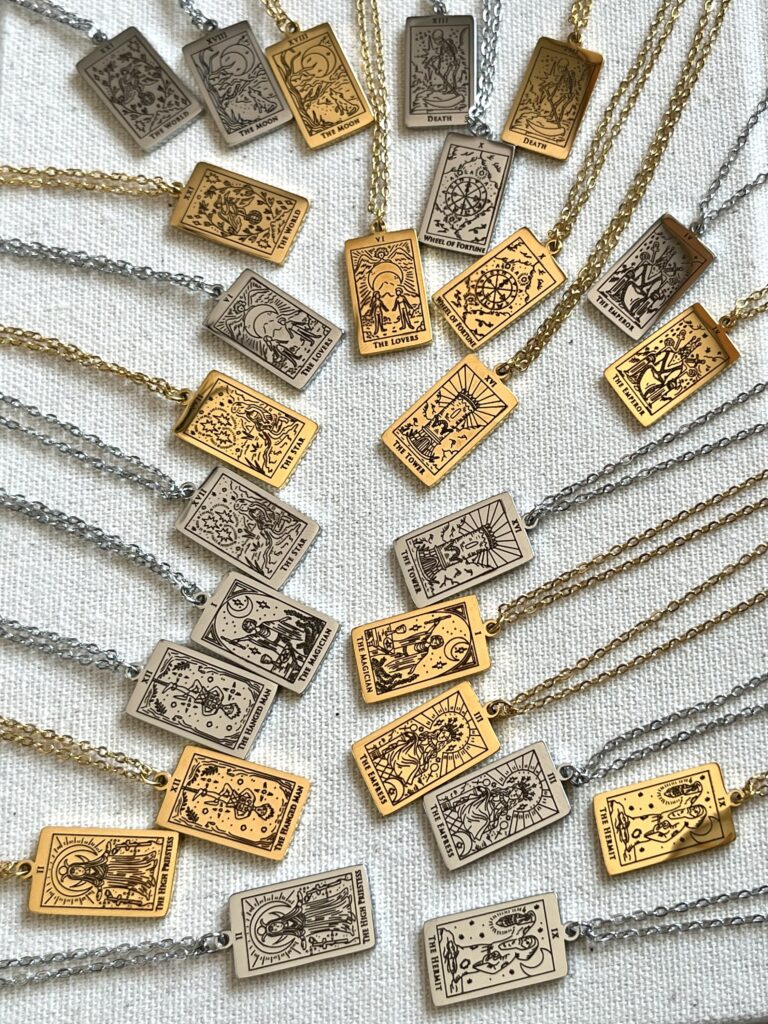 Tarot Card Necklace