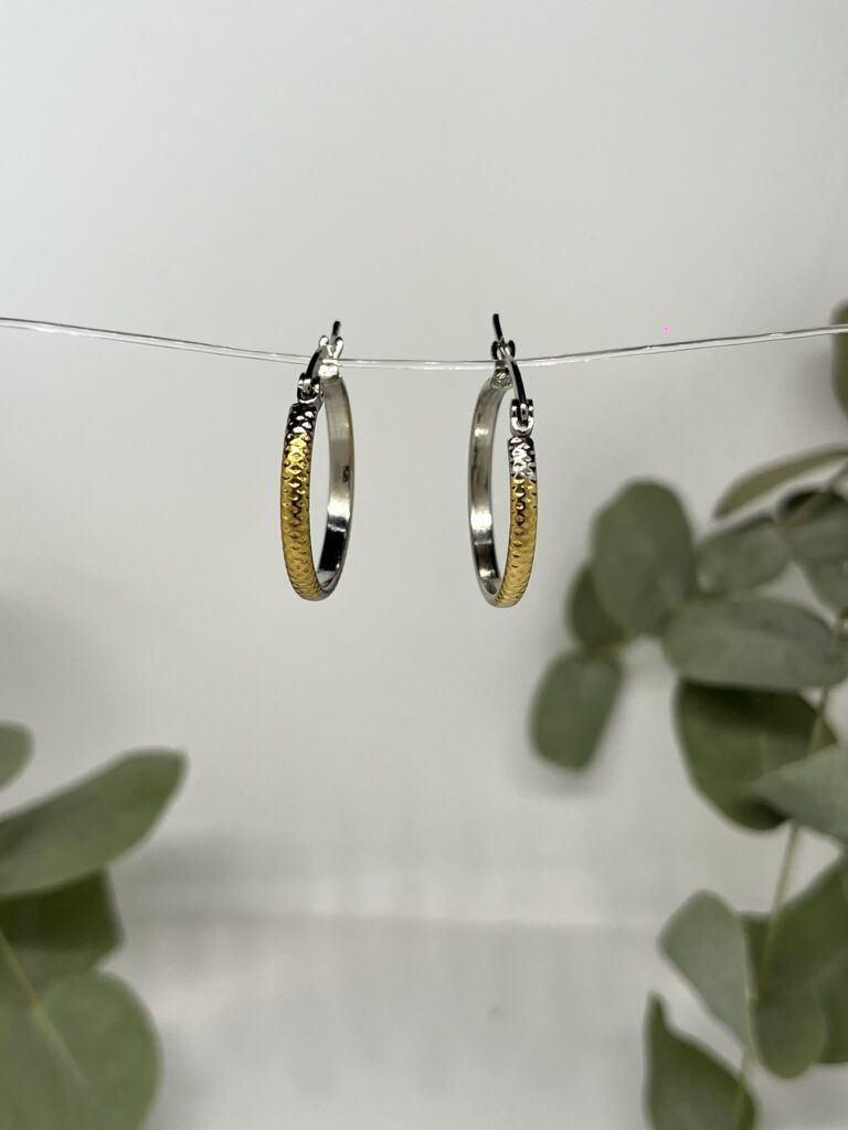 Double Toned Hoops