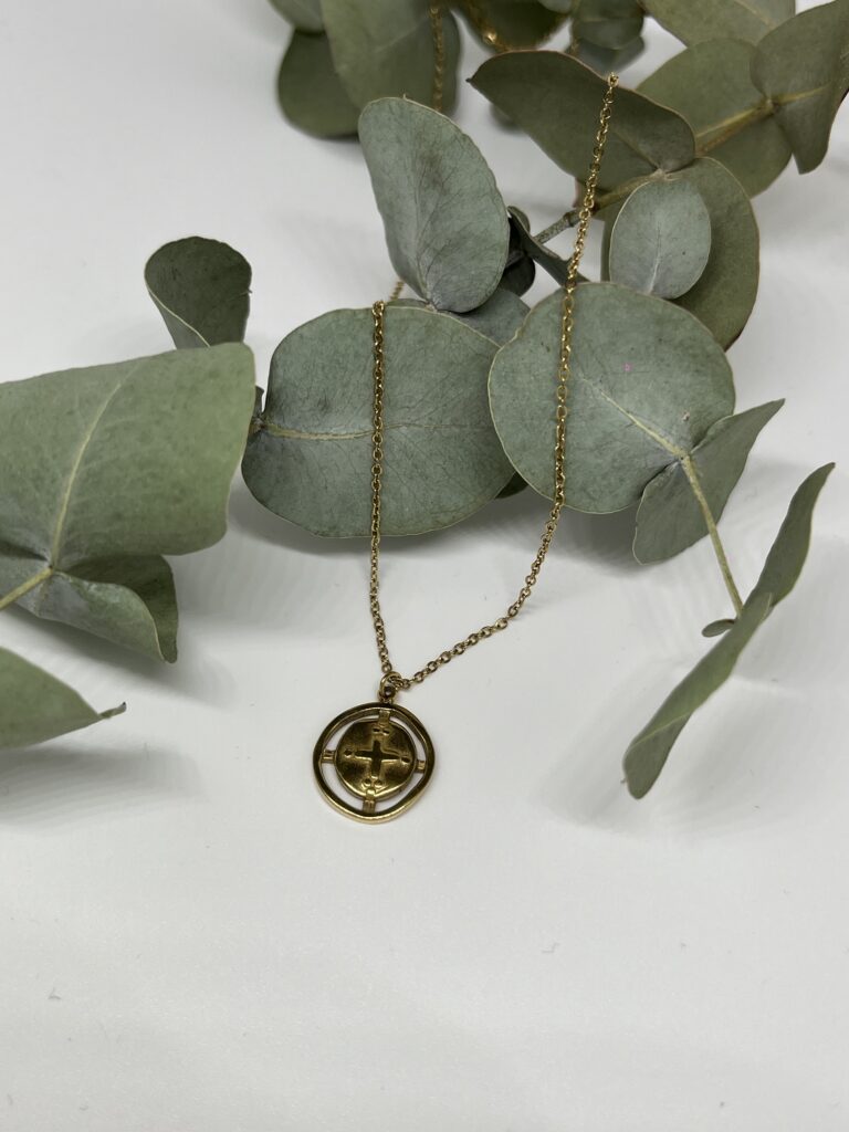 Cross Circle Necklace