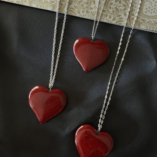 Red Heart Necklace