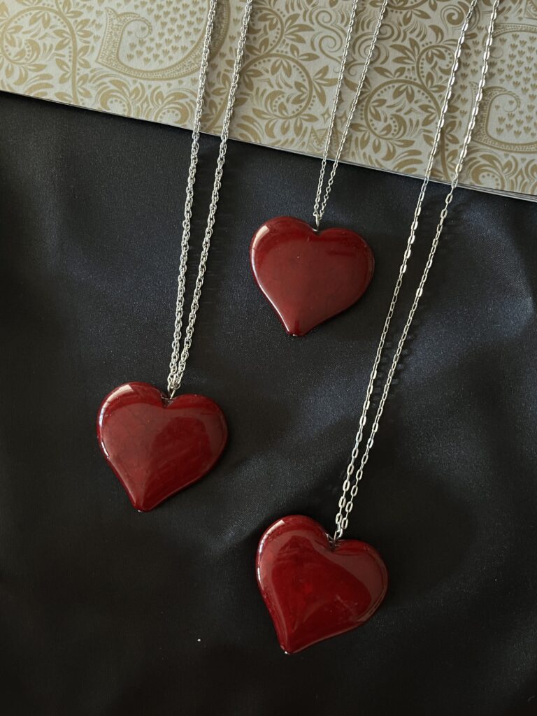 Red Heart Necklace