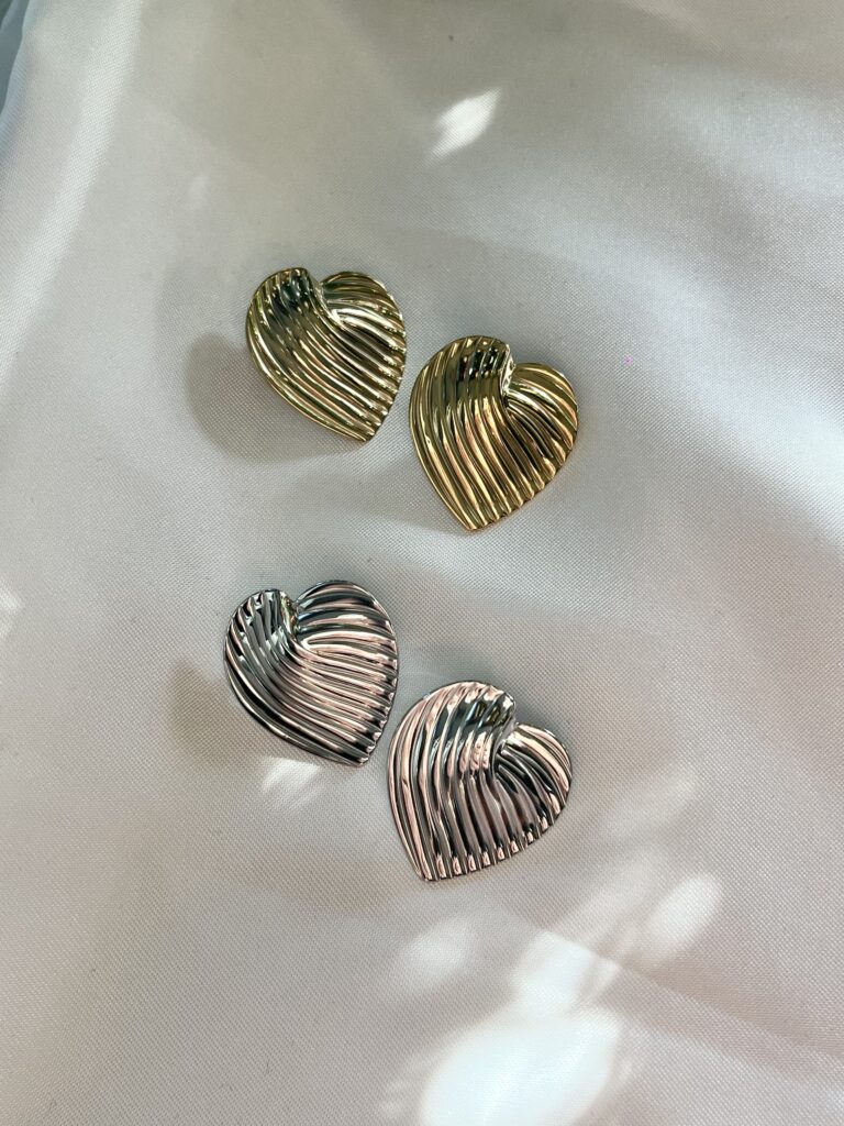 Chocolate Heart Earrings