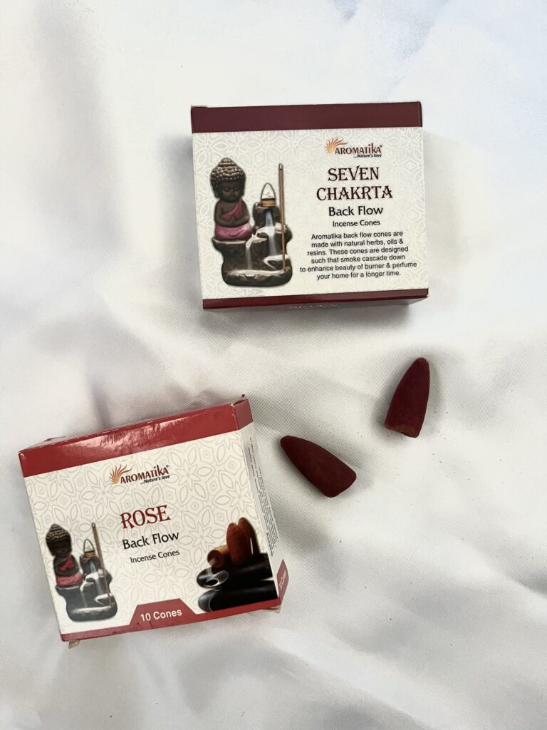 Back flow incense