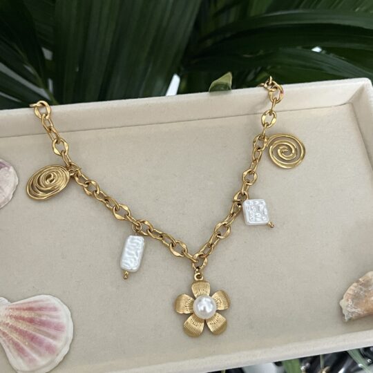 Milos Charm Necklace