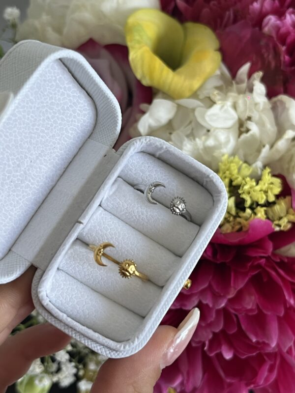 Sun meets the moon Ring