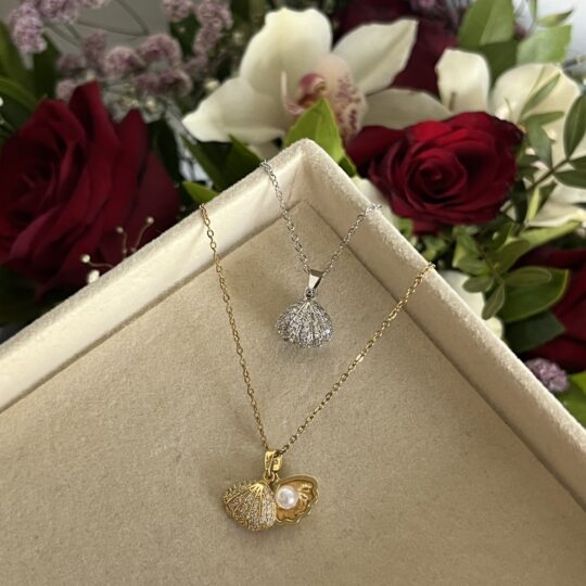 Hidden Pearl Necklace