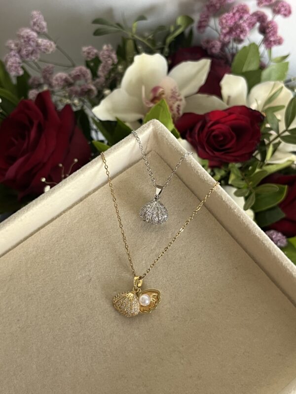 Hidden Pearl Necklace