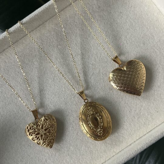 Victorian Locket Necklaces