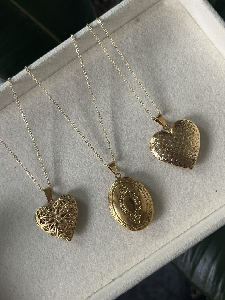Victorian Locket Necklaces