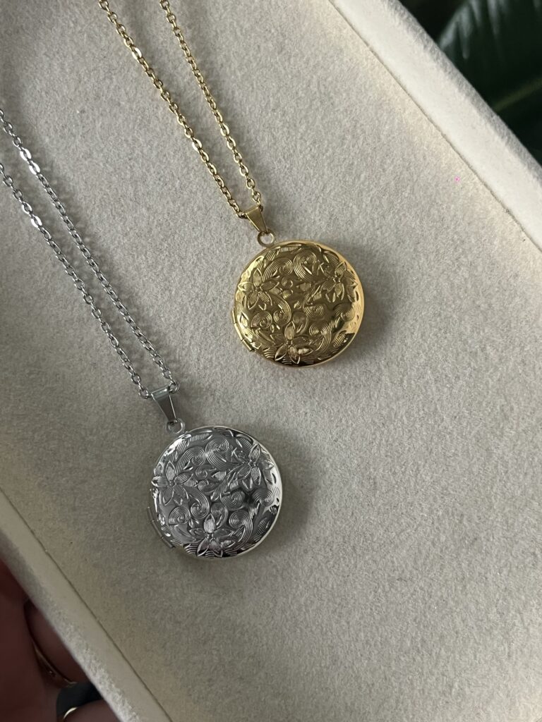 Circle Locket Necklace