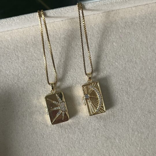 Sun and Star Necklaces