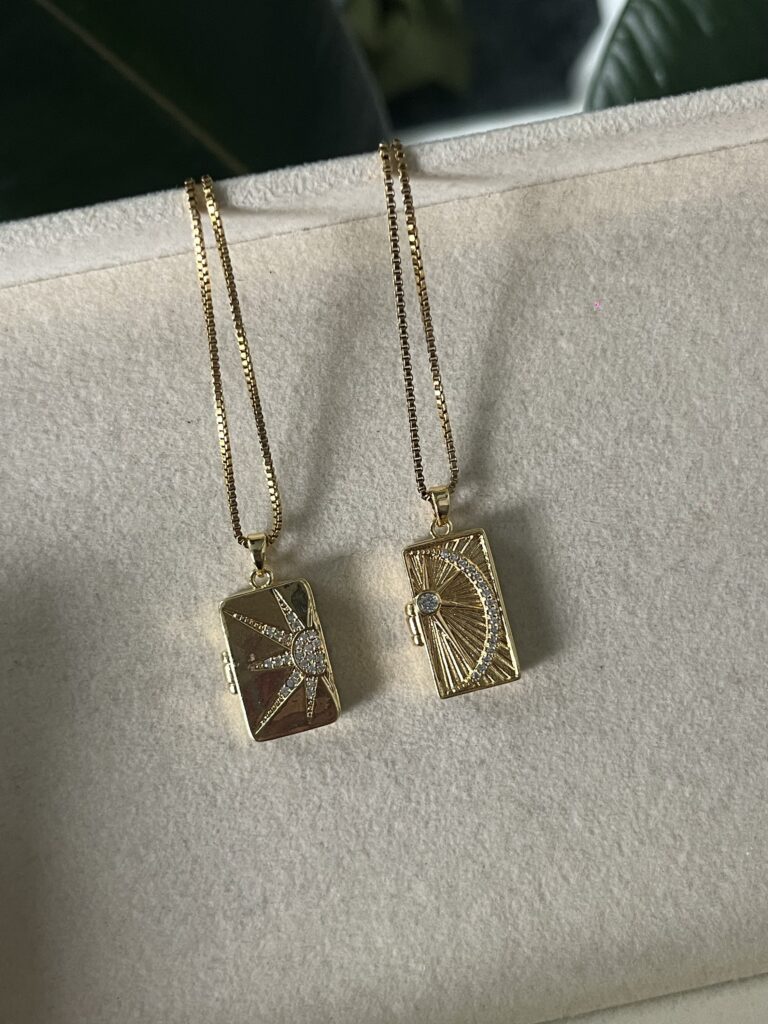 Sun and Star Necklaces