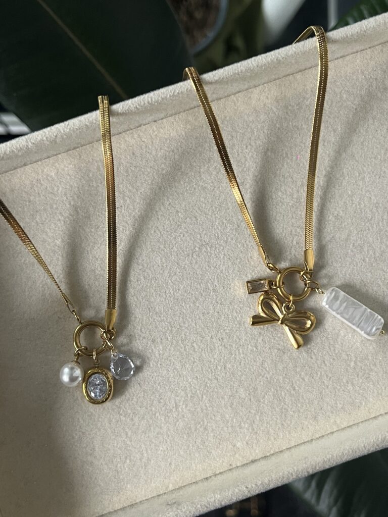 Snake Charm Necklaces