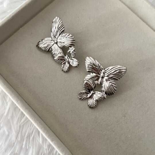 Double Butterflies Earrings