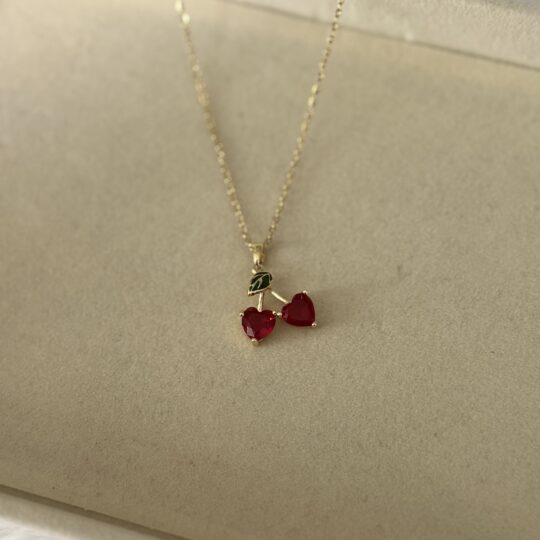 Red Cherry Necklace
