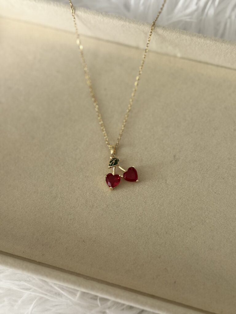 Red Cherry Necklace