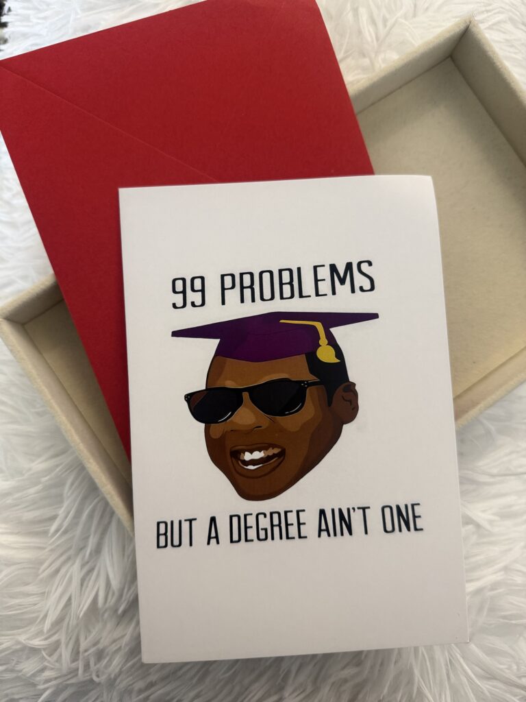 Graduation card 5