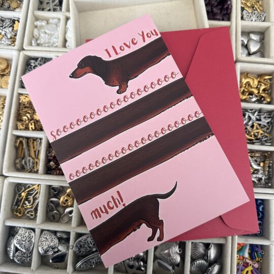 I love you so much Card