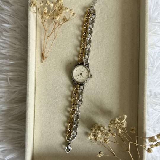 Gloria Mixed Metals Watch Bracelet