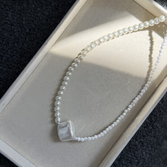 White Pearl Necklace