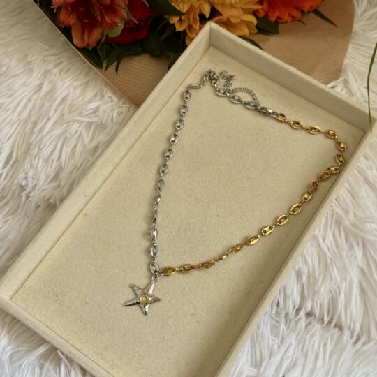 Swirl Mixed Necklace