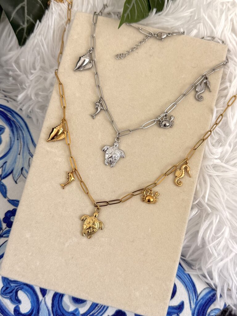 Mykonos Charm Necklace