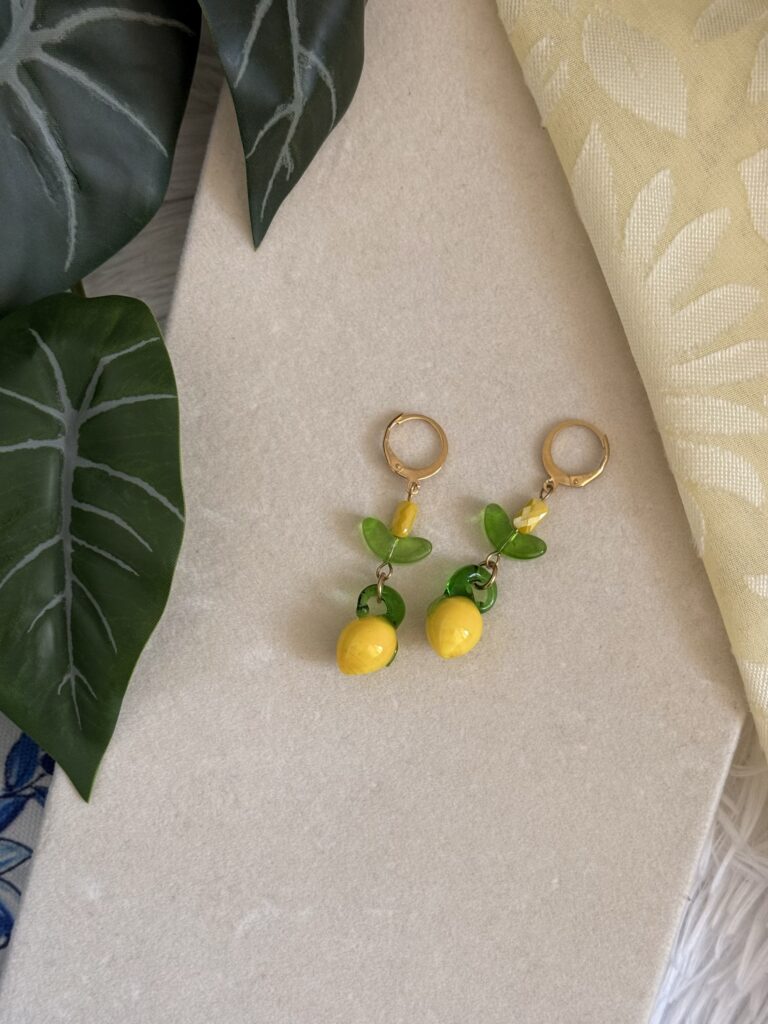 Lemon Earrings