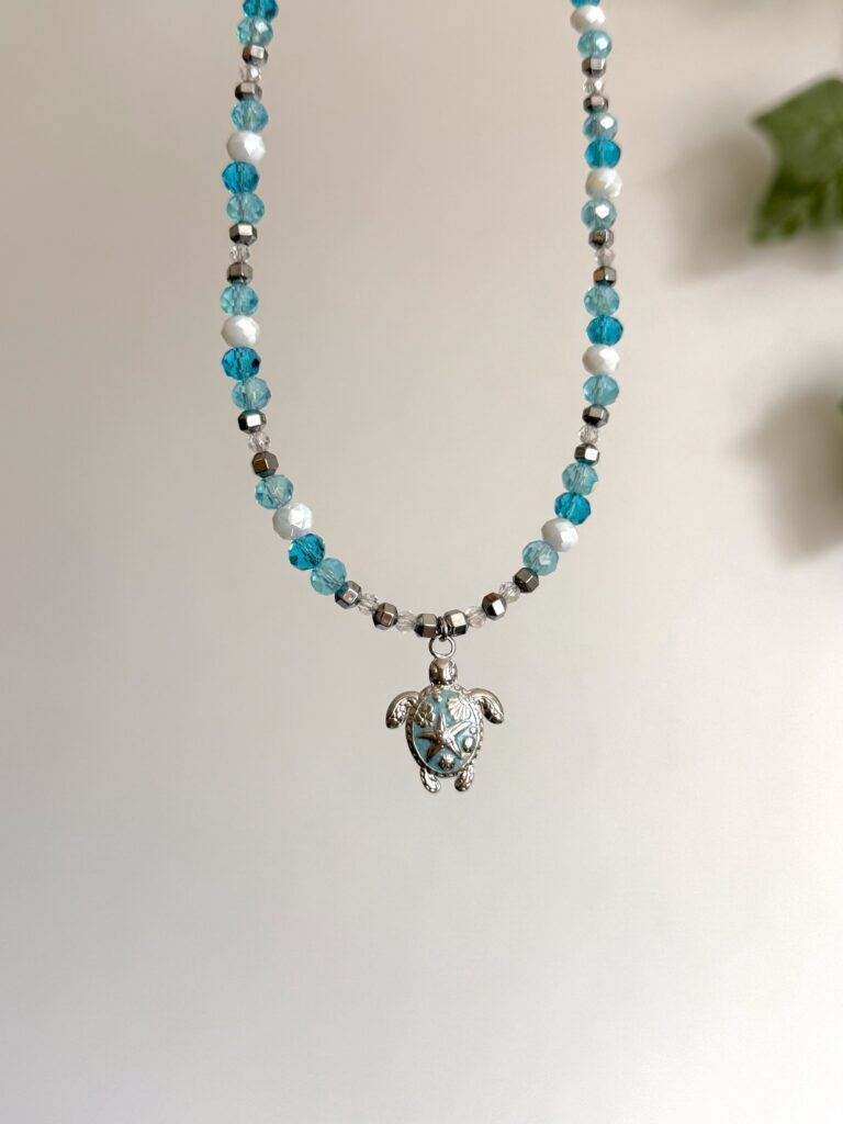 Turtle Beaded Necklace