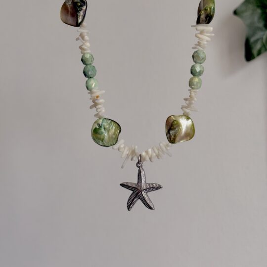 Earthy Green Necklace