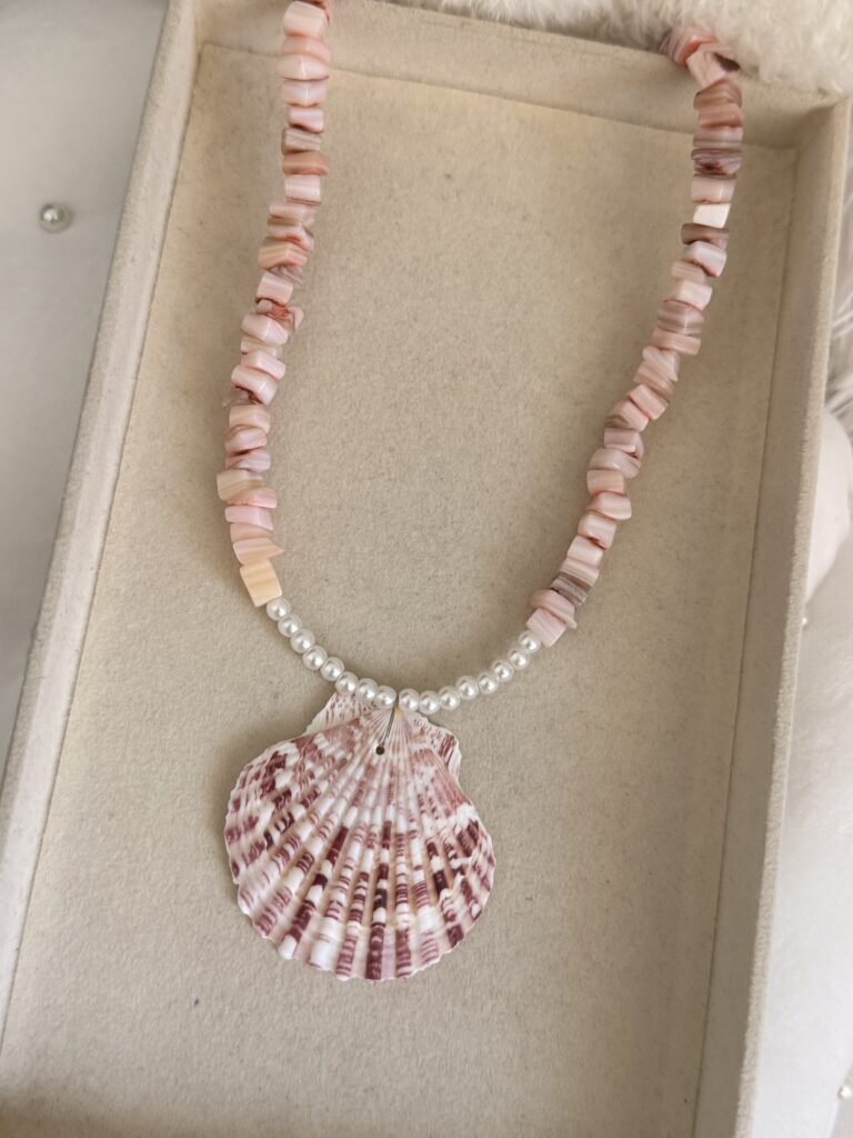 Pink Shell Necklace