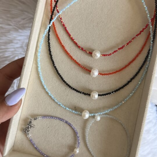 Minimal Necklace and Bracelet