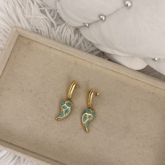 Blue Treasure Earrings