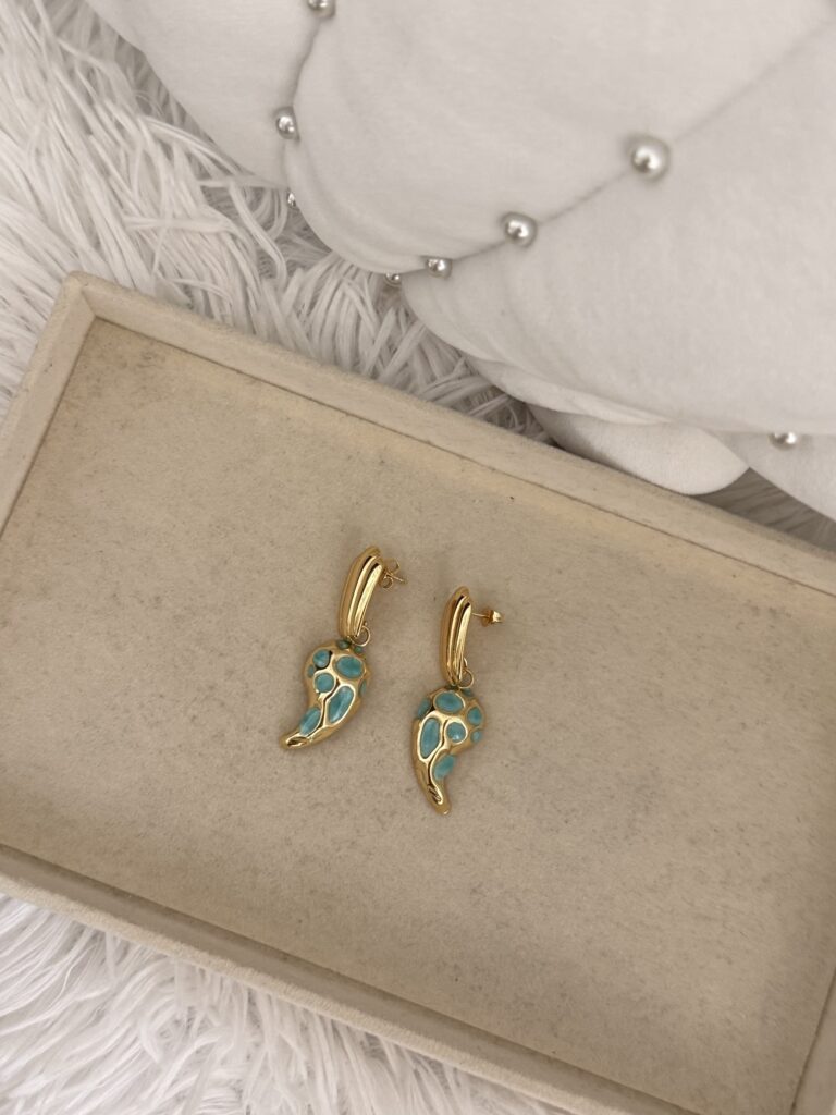 Blue Treasure Earrings