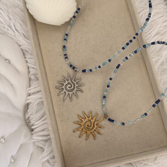 Sun Kissed Sea Necklace
