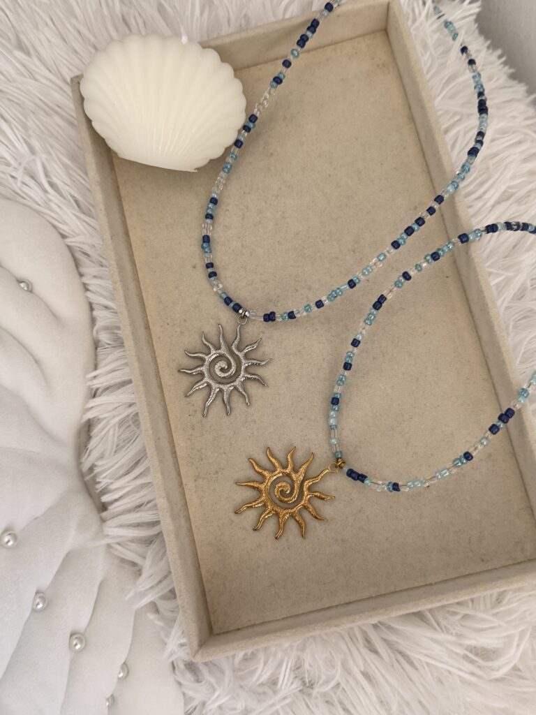 Sun Kissed Sea Necklace