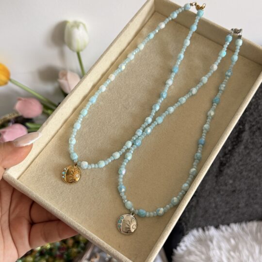 Blue Moon Necklace