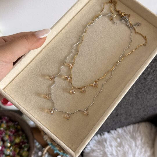 Iris Light Charm Necklace