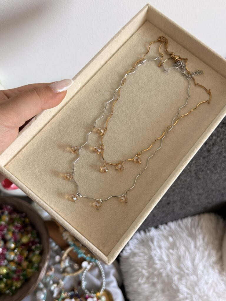 Iris Light Charm Necklace
