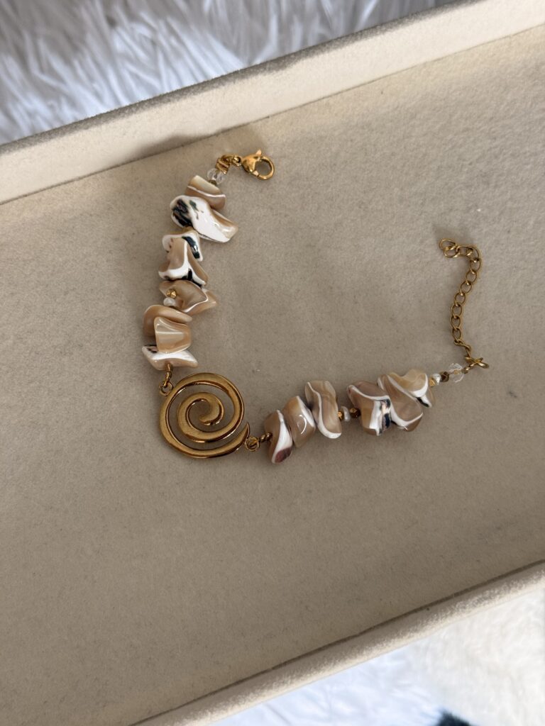 Spiral Shell Bracelet