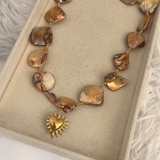 Tan Necklace