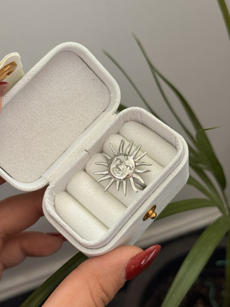 Silver Sun Ring